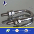 A2-70 stainless steel bolt and nut 304 U bolt and nut Stainless steel U bolt and nut